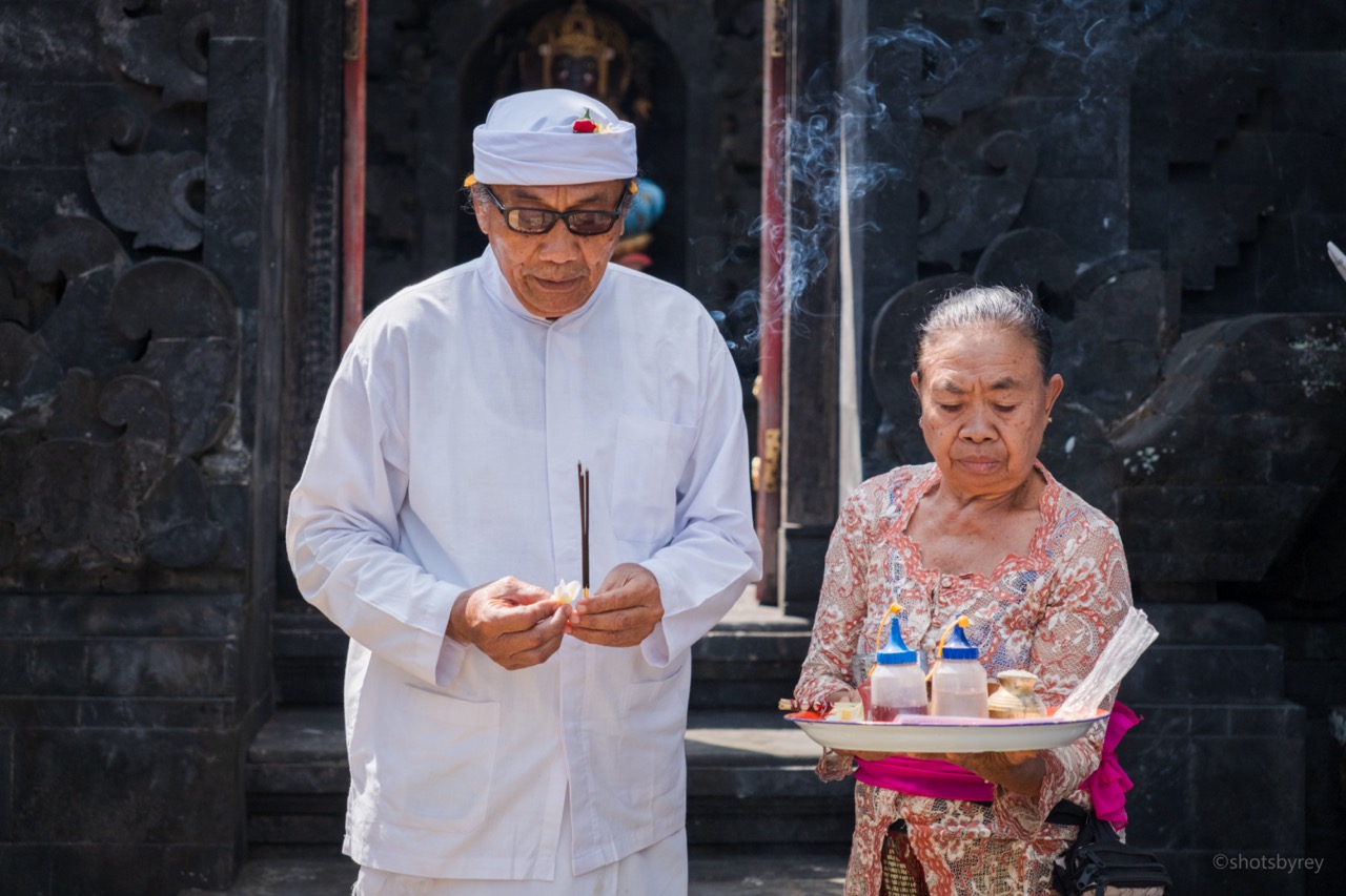 Balinese ceremonial offerings